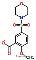 Molecular Structure of 168890-59-3 (2-METHOXY-5-(MORPHOLINE-4-SULFONYL)-BENZOIC ACID)